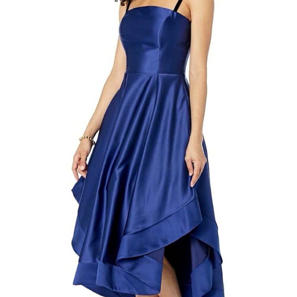 Betsy & Adam Lamour Satin Dress / Size 6 / BRAND NEW / NWT‎ / MSRP $259